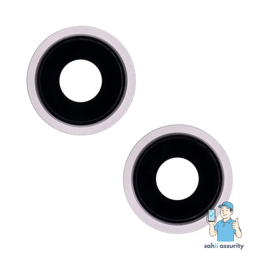 Camera Lens Glass with Frame for Apple iPhone 13 Pink